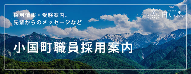 職員採用募集案内
