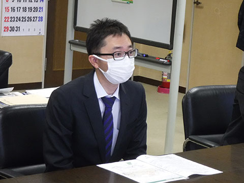 橋本裕樹山形河川国道事務所長の写真