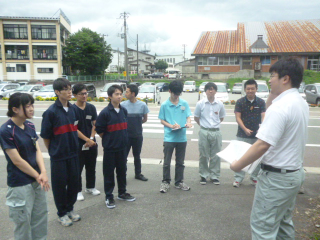 小国町調べの様子