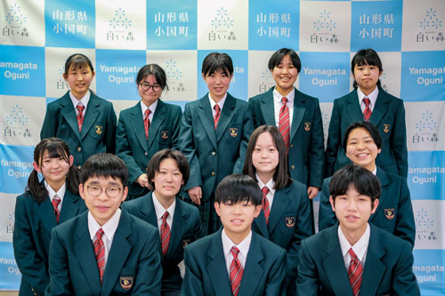 留学生の集合写真