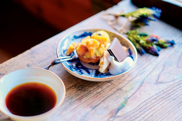 高校生一日限定カフェの食べ物の写真