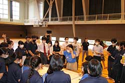 白い森未来探究学に参加様子の写真
