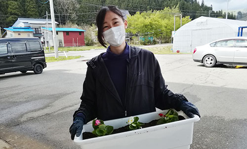 緑のふるさと協力隊院去さんの令和3年6月の活動写真