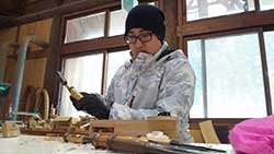地域おこし協力隊岩井さんの令和2年2月の活動写真