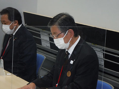 東北地方整備局での要望活動状況　仁科洋一小国町の写真