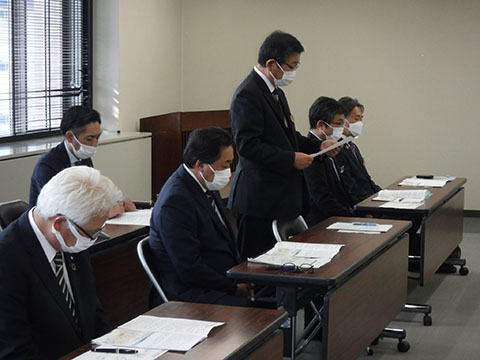 山形河川国道事務所での要望活動状況の写真