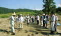 市野々「飛泉寺跡遺跡」発掘調査の写真