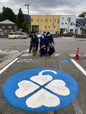 アスモの思いやり駐車区画を整備しました！