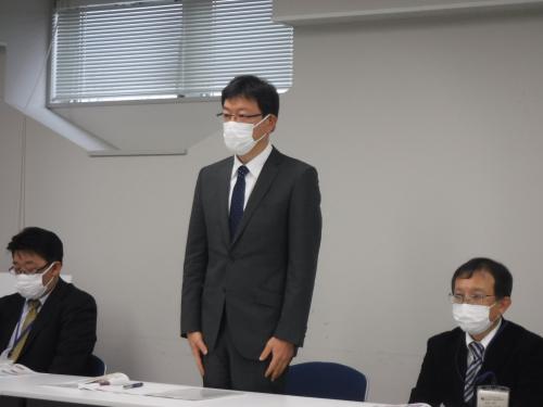 羽越河川国道事務所長ほか幹部職員