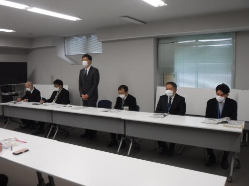 羽越河川国道事務所長ほか幹部職員