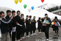 玉川中学校最後の卒業式の写真
