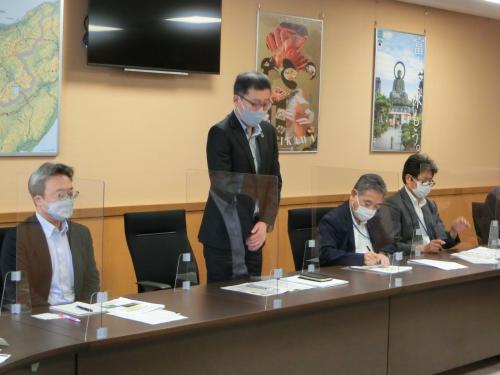 北陸地方整備局長ほか幹部職員