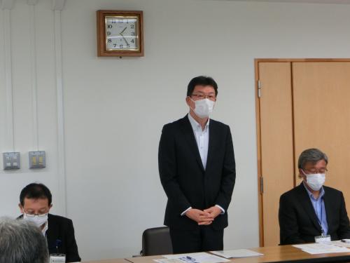 羽越河川国道事務所長ほか幹部職員
