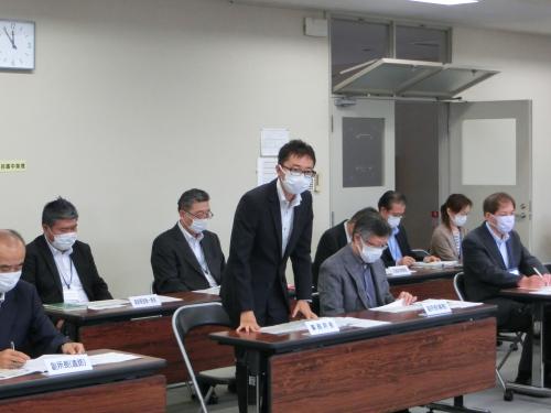 山形河川国道事務所長ほか幹部職員