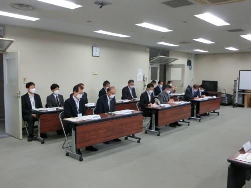 山形河川国道事務所長ほか幹部職員