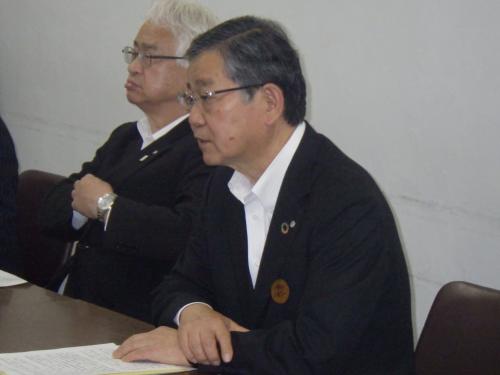 坂本成範 財務省主計局主計官への要望状況の様子