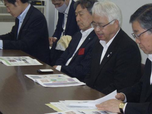 坂本成範 財務省主計局主計官への要望状況の様子