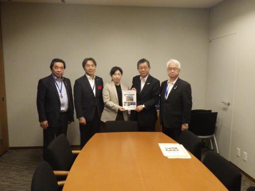 小林一大 参議院議員（新潟県選挙区、自民）国会事務所への要望書提出状況
