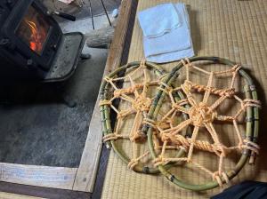 かんじきを作りました！