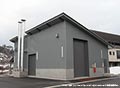 新小国小学校の熱源に木質チップボイラーの写真