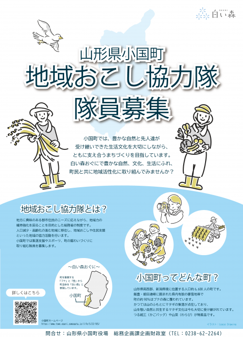 協力隊募集チラシ表面