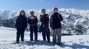 念願だった雪の樽口峠を登りました