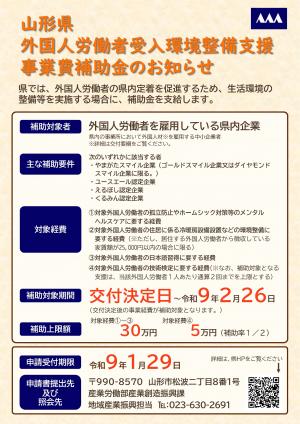 外国人補助金チラシ