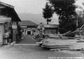 明治時代に建てられた役場庁舎（昭和25年）の写真