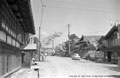 小国大橋右岸側付近の町並みの写真