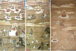 円長寺の地獄変相図の画像